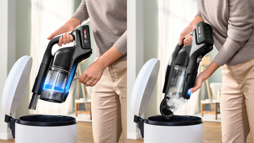 Bosch BCS1041WAC Şarjlı Süpürge Unlimited 10 Beyaz