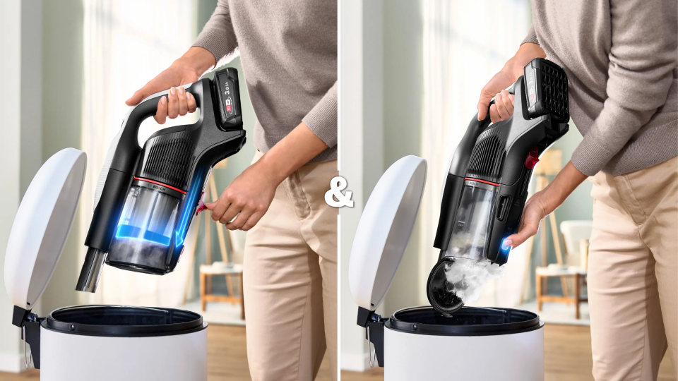 Bosch BCS931WBA Şarjlı Süpürge Unlimited 9 Beyaz