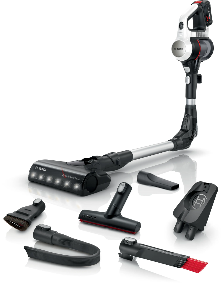 Bosch BCS711XXL Şarjlı Süpürge Unlimited 7 Beyaz