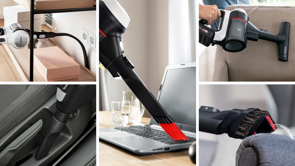 Bosch BCS711XXL Şarjlı Süpürge Unlimited 7 Beyaz