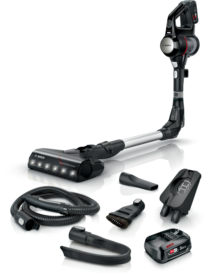 Bosch BBS712XTR Şarjlı Süpürge Unlimited 7 Siyah