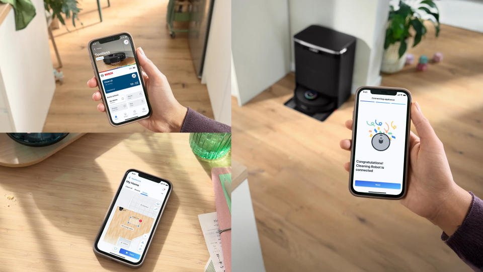 Bosch BCRDW3BX Robot Süpürge Spotless Max Cam