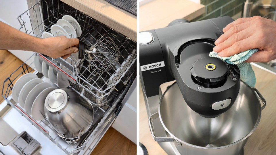 Bosch MUMS6ZS00 Mutfak Makinesi 1600 W Siyah, Paslanmaz çelik