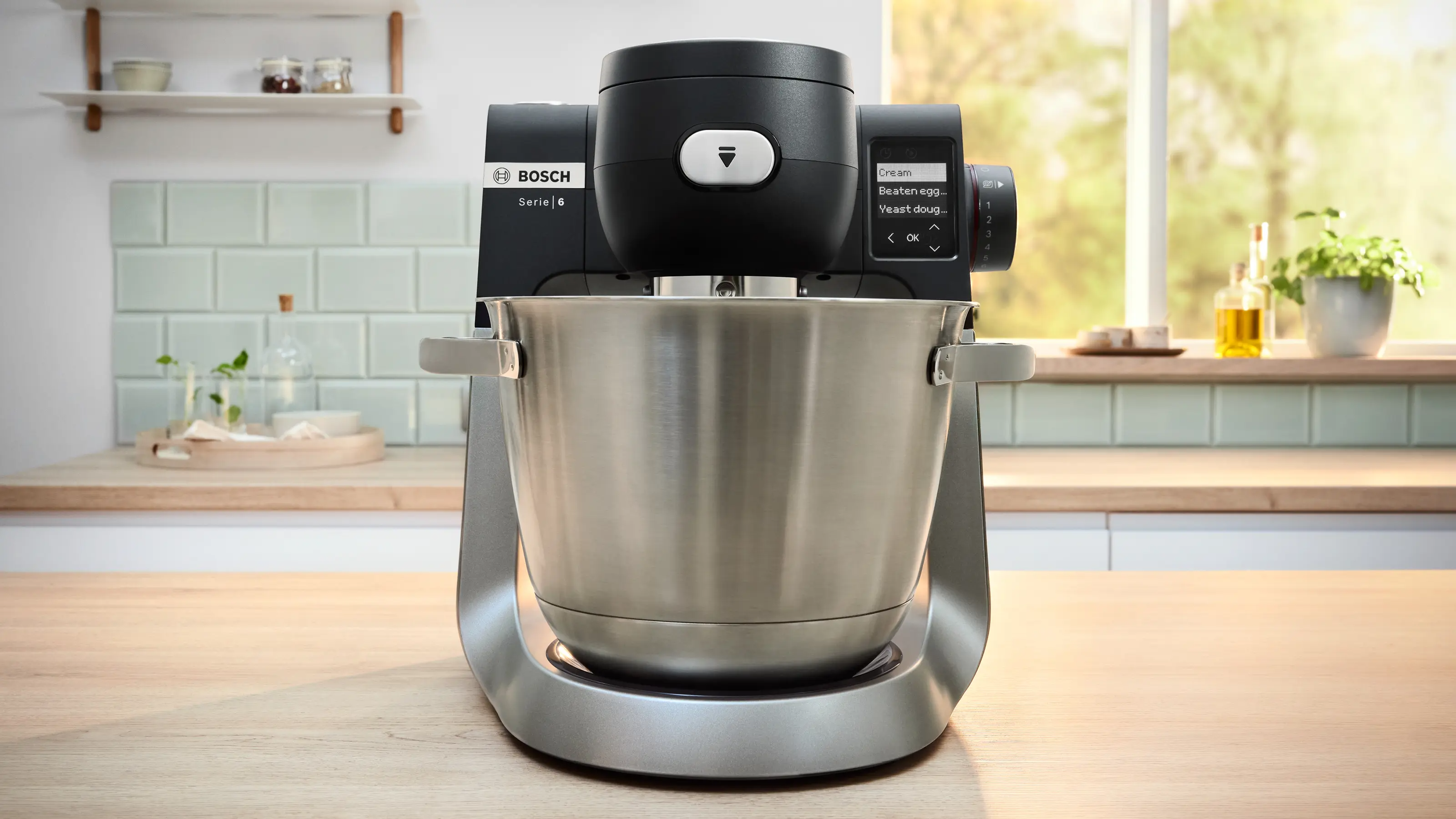 Bosch MUMS6ZS00 Mutfak Makinesi 1600 W Siyah, Paslanmaz çelik