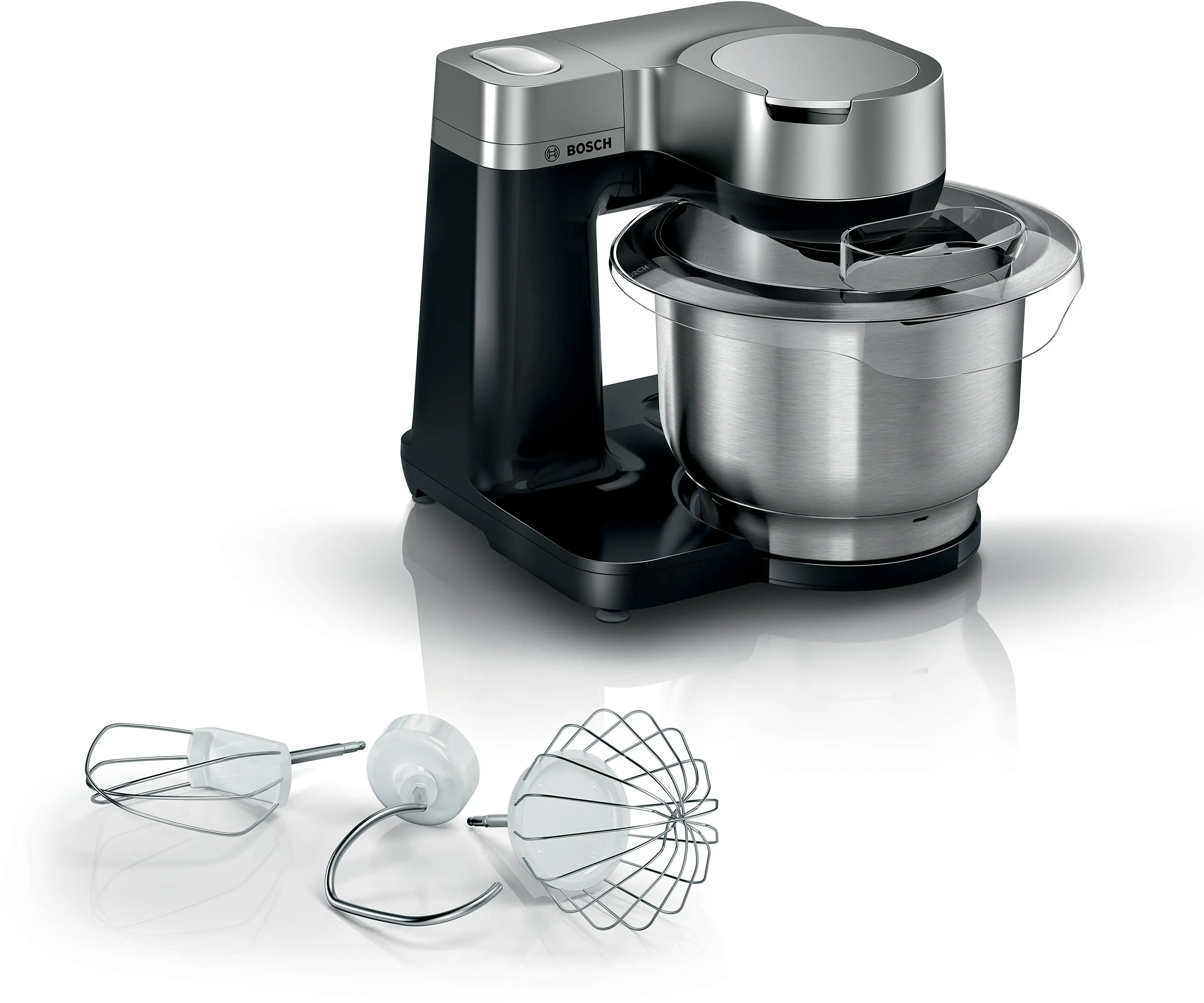 Bosch MUMS2VM00 Mutfak Makinesi MUM 900 W Siyah, Gümüş