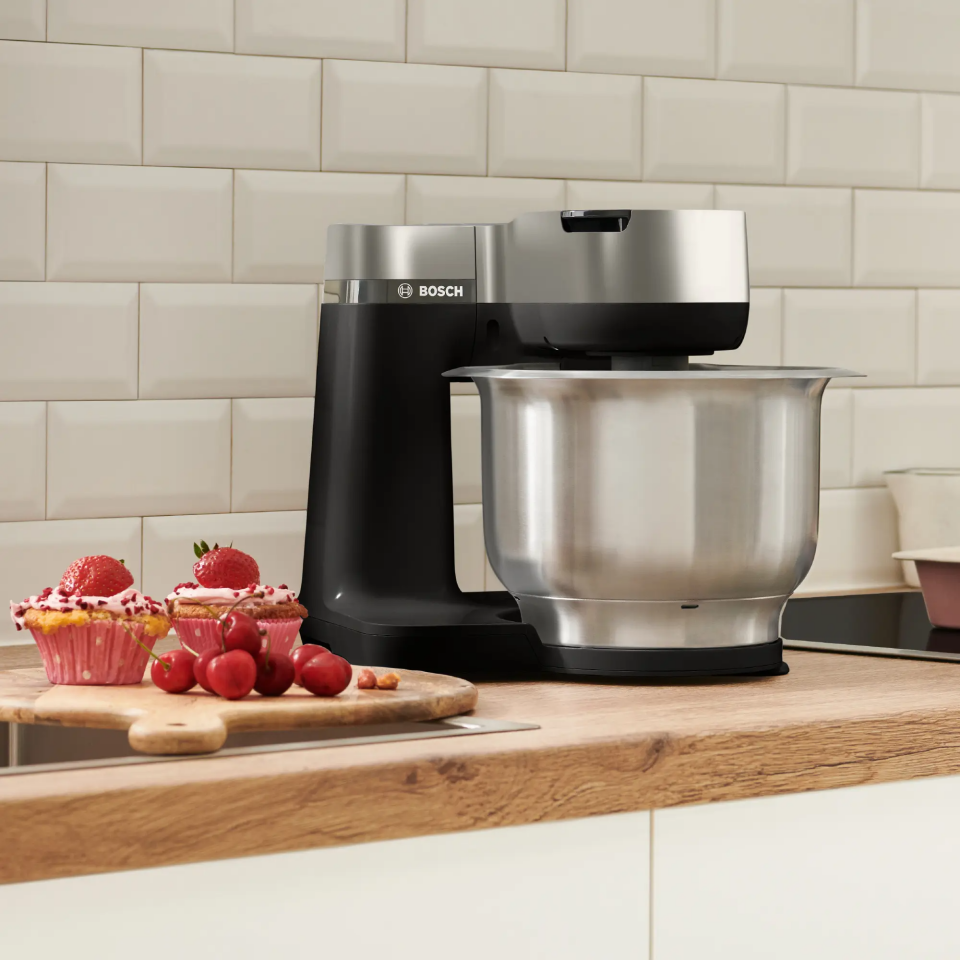 Bosch MUMS2VM00 Mutfak Makinesi MUM 900 W Siyah, Gümüş