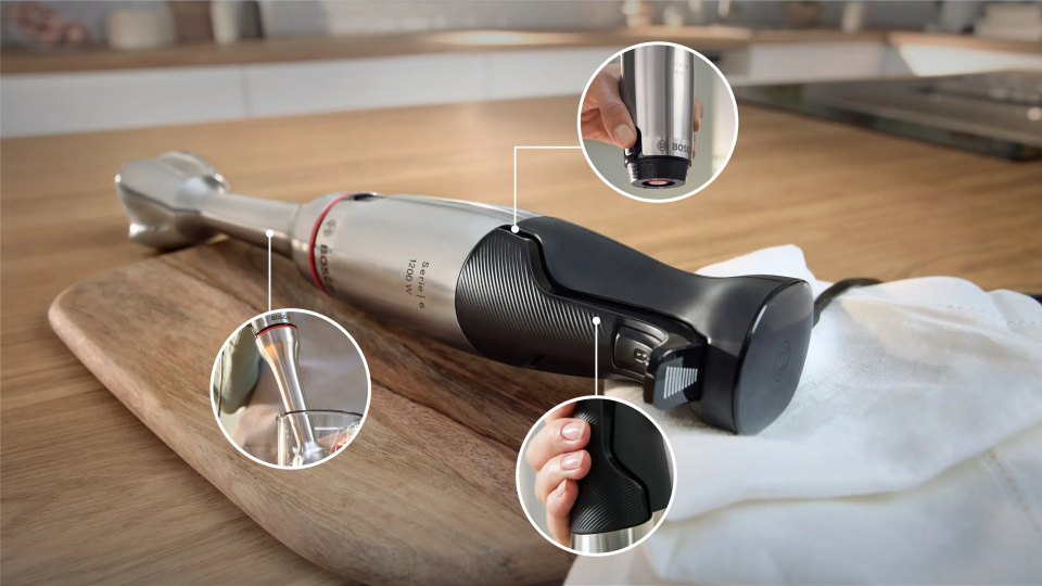 Bosch MSM6M874 El Blenderı ErgoMaster 1200 W Paslanmaz çelik