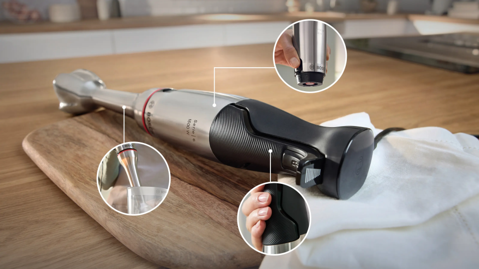 Bosch MSM6M910 El Blenderı ErgoMaster 1600 W Paslanmaz çelik
