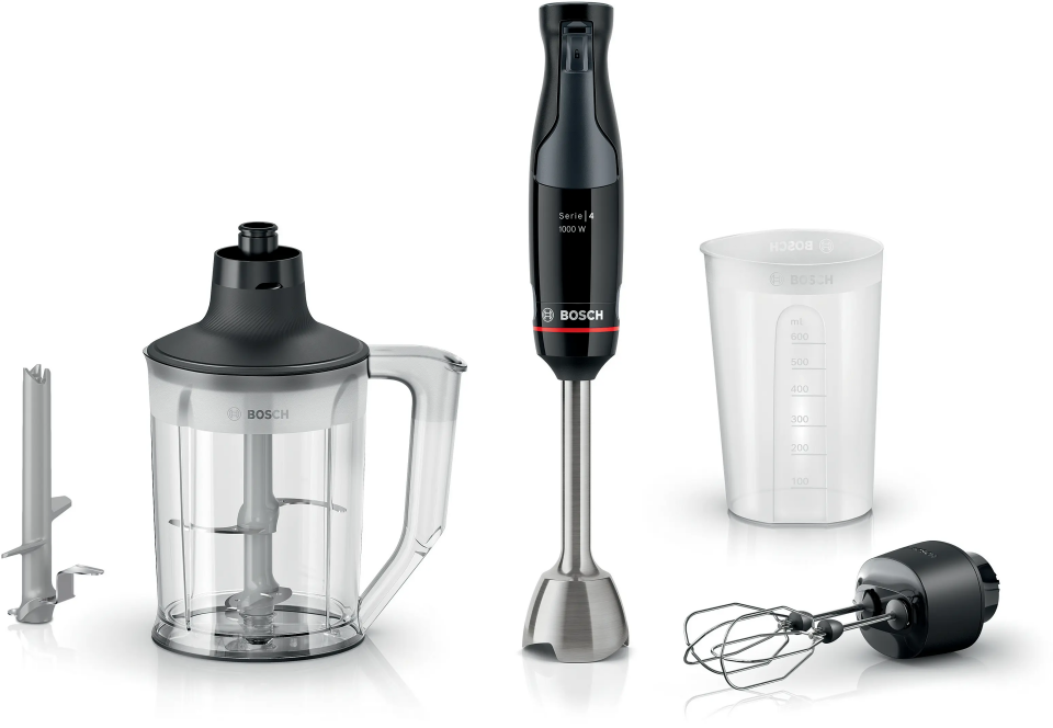Bosch MSM4B654 El Blenderı ErgoMaster 1000 W Siyah, Antrasit