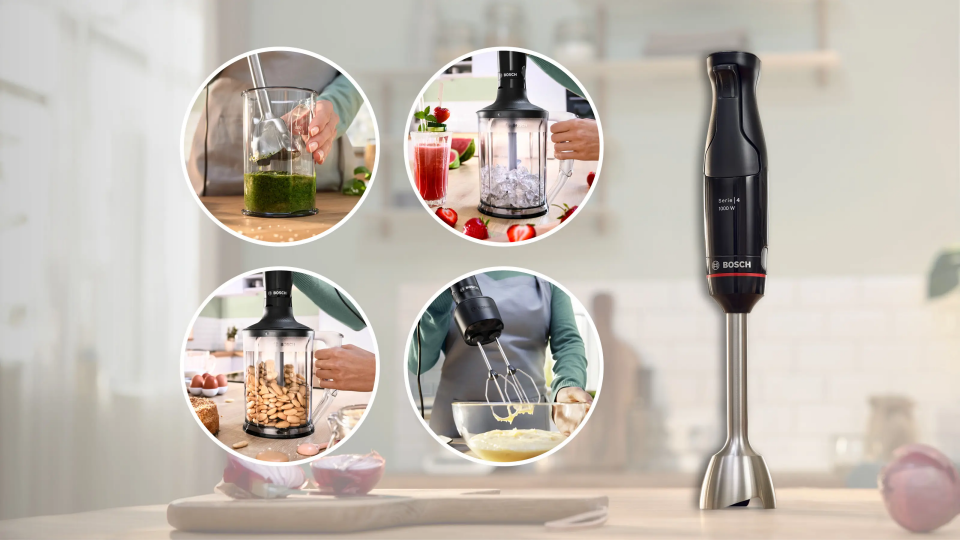 Bosch MSM4B654 El Blenderı ErgoMaster 1000 W Siyah, Antrasit