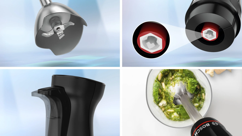 Bosch MSM4B624 El Blenderı ErgoMaster 1000 W Siyah, Antrasit