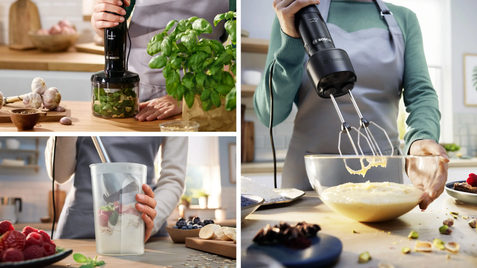 Bosch MSM4B624 El Blenderı ErgoMaster 1000 W Siyah, Antrasit