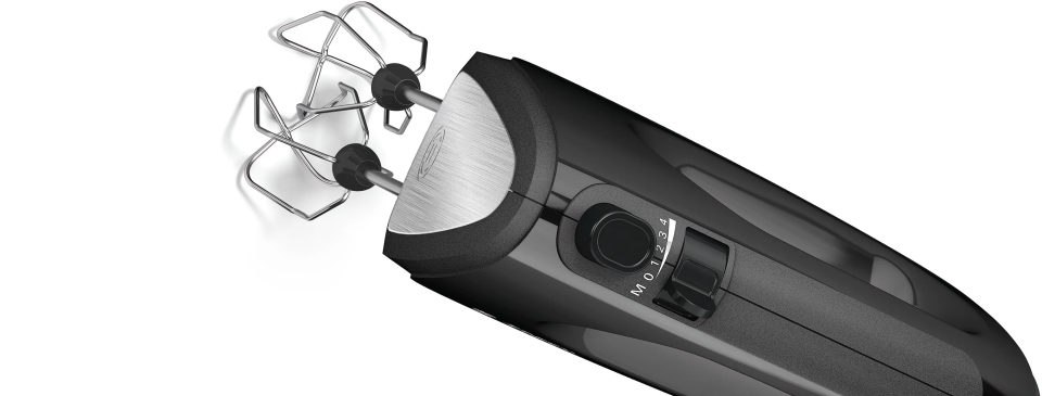 Bosch MFQ2420B El Mikseri CleverMixx 400 W Siyah, Paslanmaz çelik