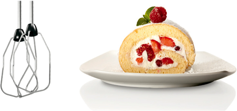 Bosch MFQ2420B El Mikseri CleverMixx 400 W Siyah, Paslanmaz çelik