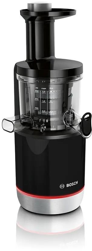 Bosch MESM731M VitaExtract Yavaş Sıkım Katı Meyve Sıkacağı VitaExtract 150 W Siyah, Paslanmaz çelik