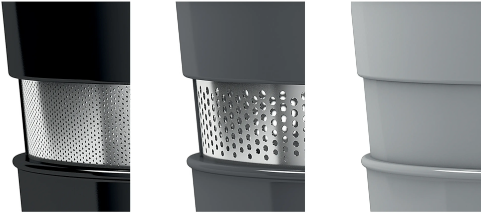 Bosch MESM731M VitaExtract Yavaş Sıkım Katı Meyve Sıkacağı VitaExtract 150 W Siyah, Paslanmaz çelik