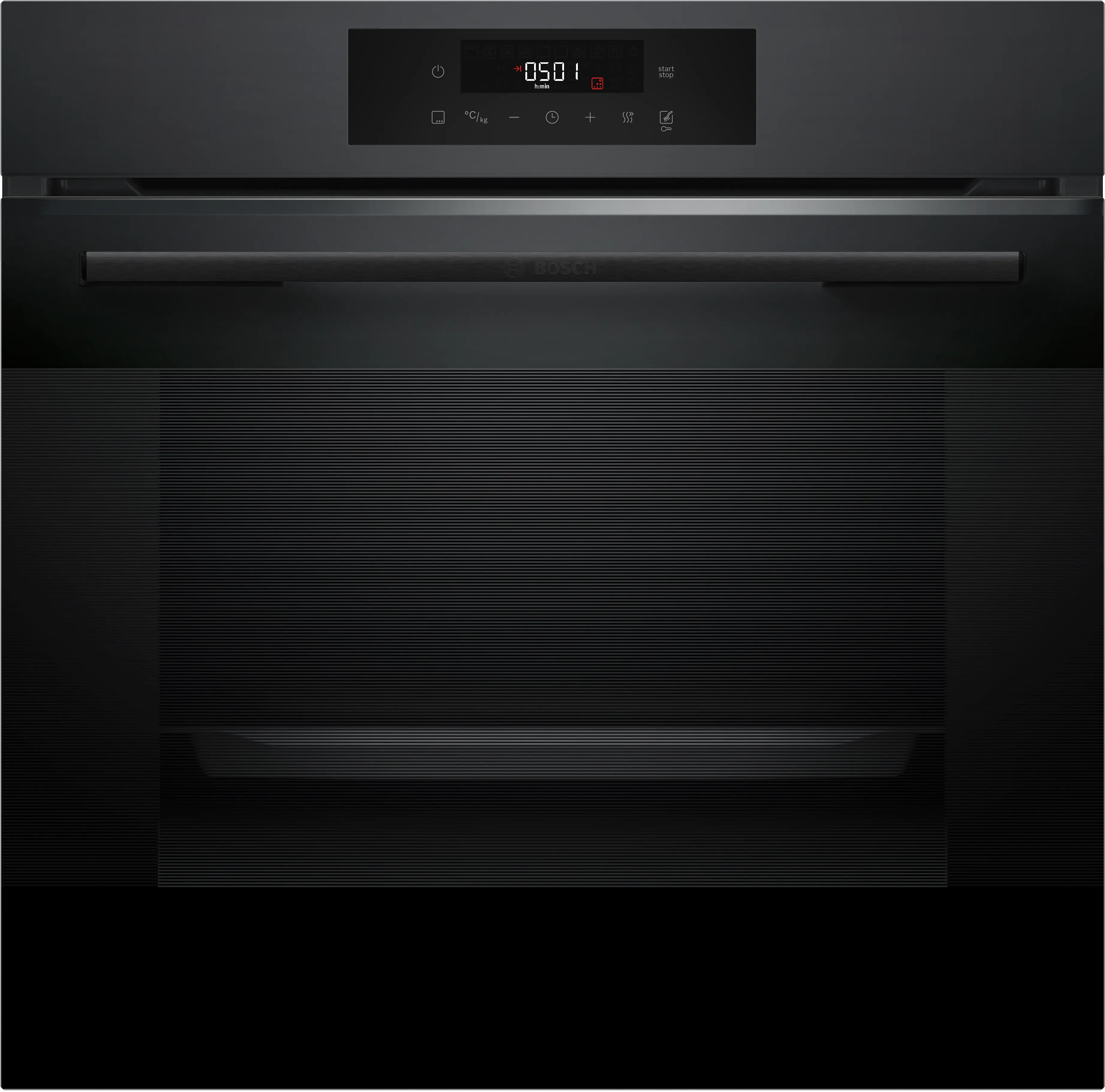 Bosch HJG852YT0T Ankastre Fırın 60 x 60 cm Mat siyah