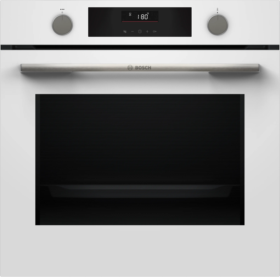 Bosch HUA736EV0T  Buhar Destekli Ankastre Fırın 60 x 60 cm Beyaz