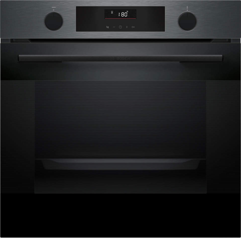 Bosch HUA736EG0T Buhar Destekli Ankastre Fırın 60 x 60 cm Black Inox