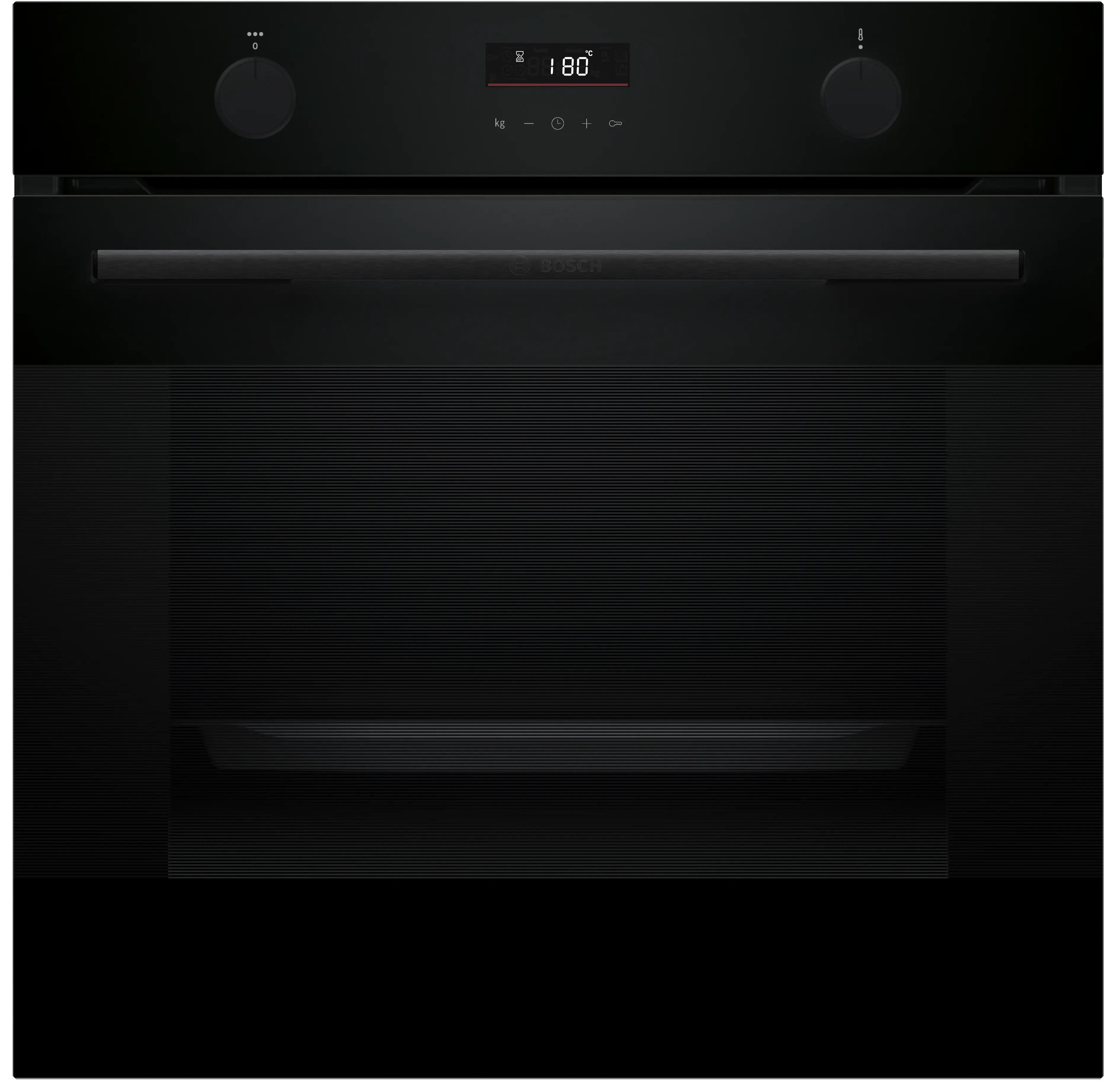 Boscj HUA736EA0T Buhar Destekli Ankastre Fırın 60 x 60 cm Siyah