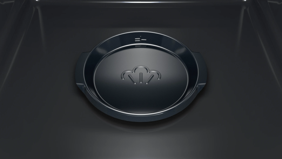 Boscj HUA736EA0T Buhar Destekli Ankastre Fırın 60 x 60 cm Siyah