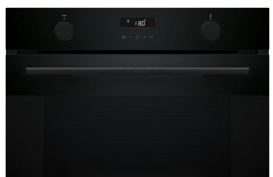 Boscj HUA736EA0T Buhar Destekli Ankastre Fırın 60 x 60 cm Siyah