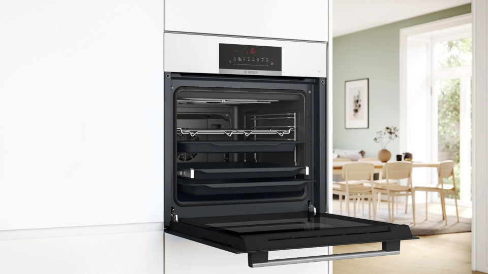 Bosch HBJ559EW6T Ankastre Fırın 60 x 60 cm Beyaz