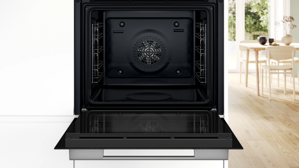 Bosch HUA717BV0T Buhar Destekli Ankastre Fırın 60 x 60 cm Beyaz