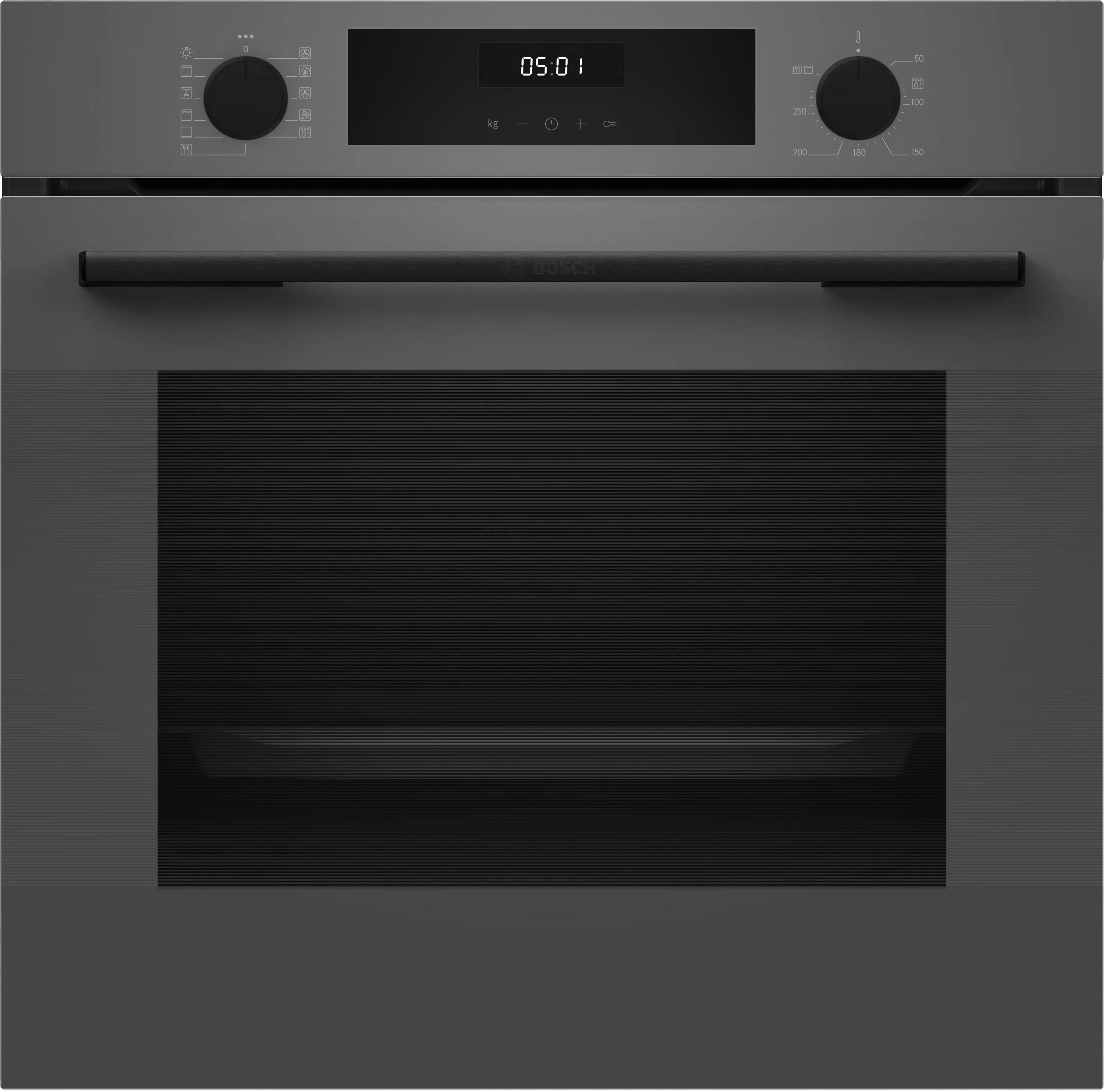Bosch HUA717BN0T Buhar Destekli Ankastre Fırın 60 x 60 cm