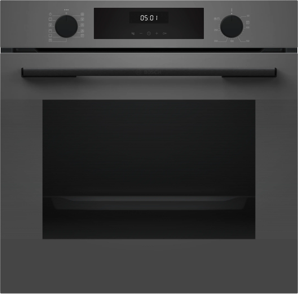 Bosch HUA717BN0T Buhar Destekli Ankastre Fırın 60 x 60 cm