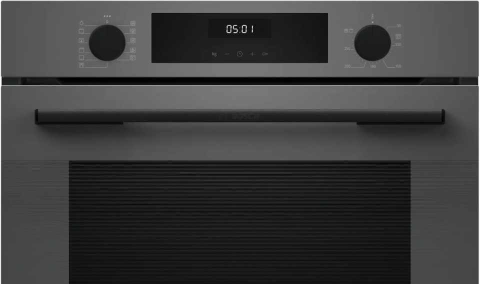 Bosch HUA717BN0T Buhar Destekli Ankastre Fırın 60 x 60 cm