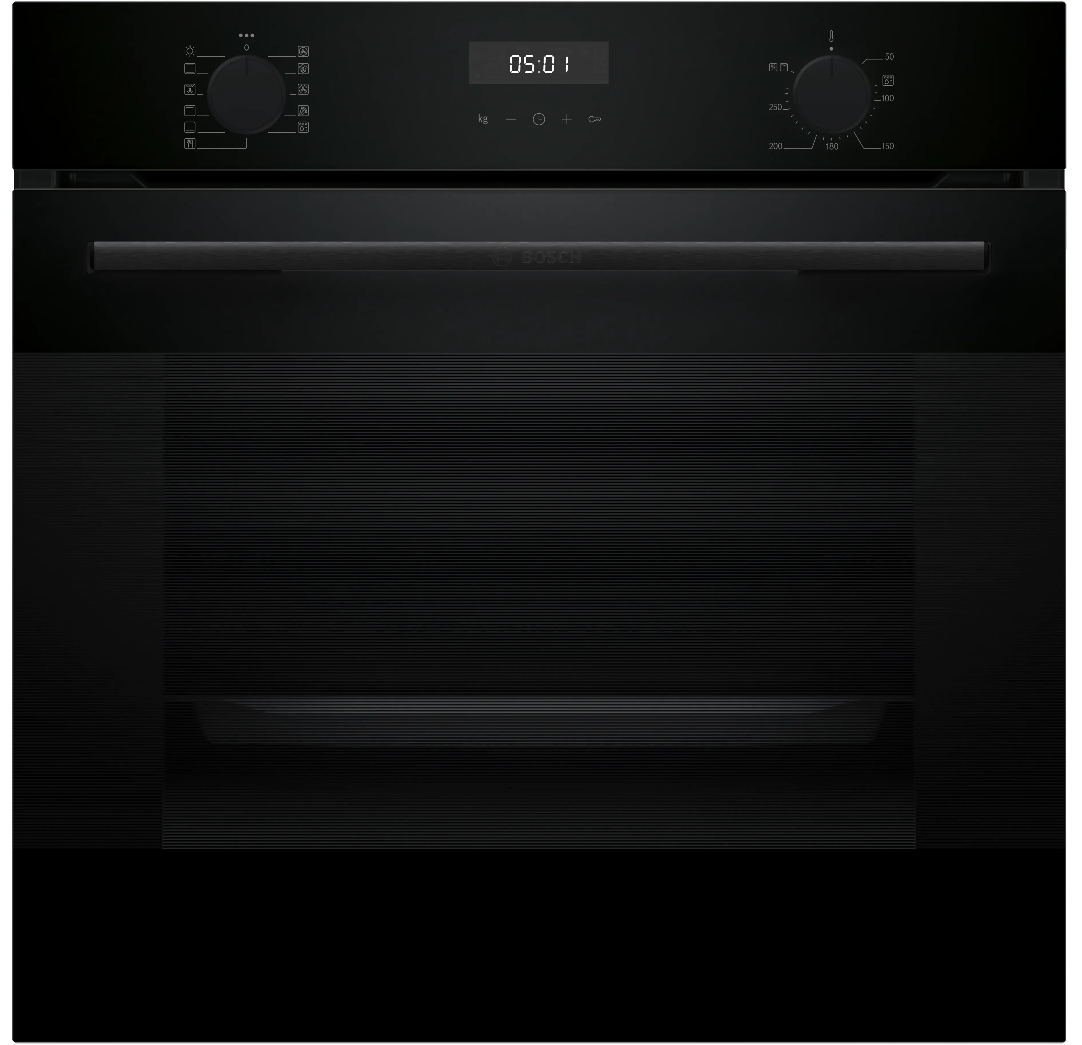 Bosch HUA717BA0T Buhar Destekli Ankastre Fırın 60 x 60 cm Siyah