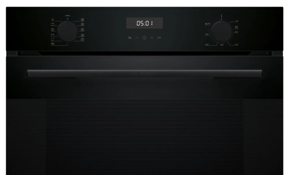 Bosch HUA717BA0T Buhar Destekli Ankastre Fırın 60 x 60 cm Siyah