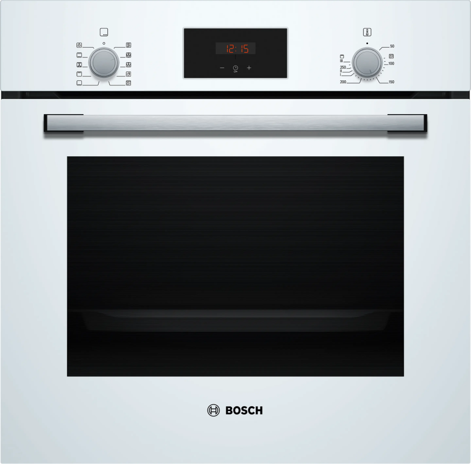 Bosch HBF512BW1T Ankastre Fırın 60 x 60 cm Beyaz