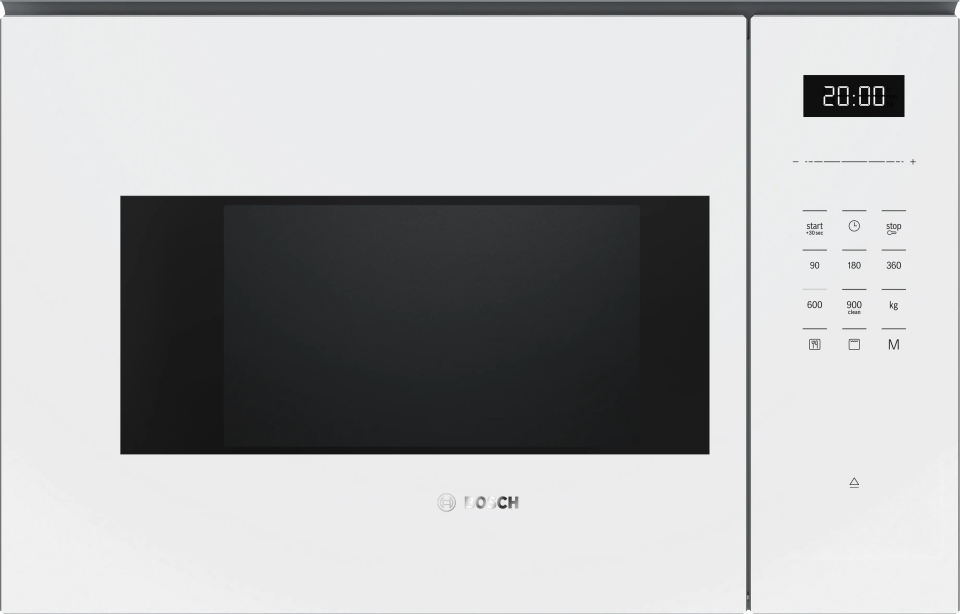 Bsch BEL554MW2 Ankastre Mikrodalga, Izgara Fonksiyonlu 59 x 38 cm Beyaz