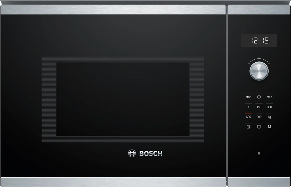 Bosch BEL554MS0 Ankastre Mikrodalga, Izgara Fonksiyonlu 59 x 38 cm Inox