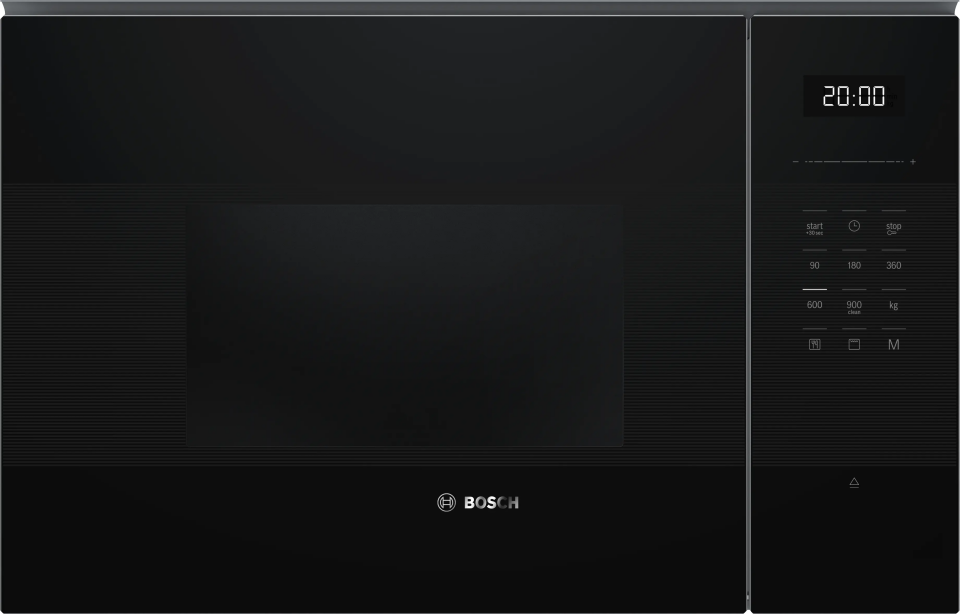 Bosch BEL554MB2 Ankastre Mikrodalga, Izgara Fonksiyonlu 59 x 38 cm Siyah