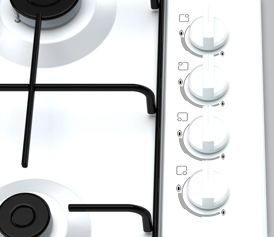 Bosch PBP6C2B82O  Gazlı Ocak 60 cm Emaye, Beyaz