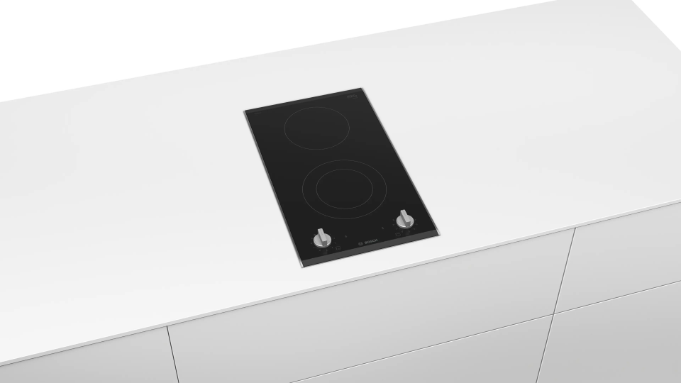Bosch PKF375CA2E Elektrikli Domino Ocak 30 cm Çerçeveli Montaj