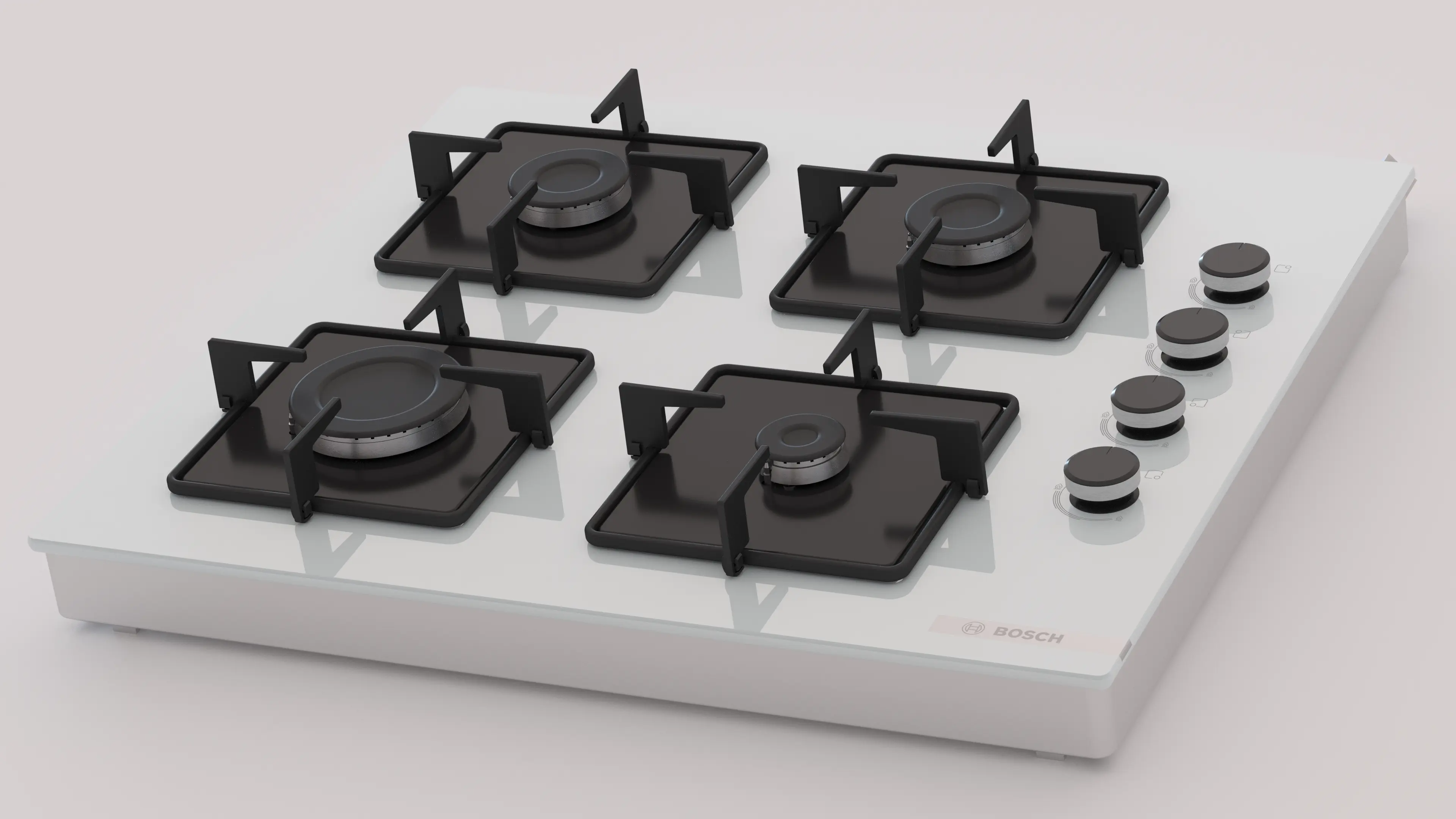 Bosch POP0C2P30O  Set Üstü Gazlı Ocak 60 cm