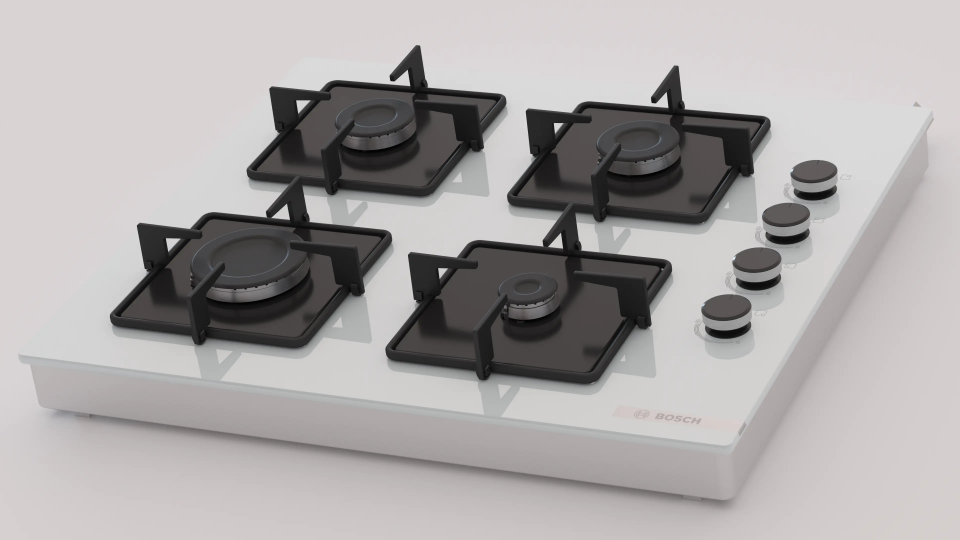 Bosch POP0C2P30O  Set Üstü Gazlı Ocak 60 cm