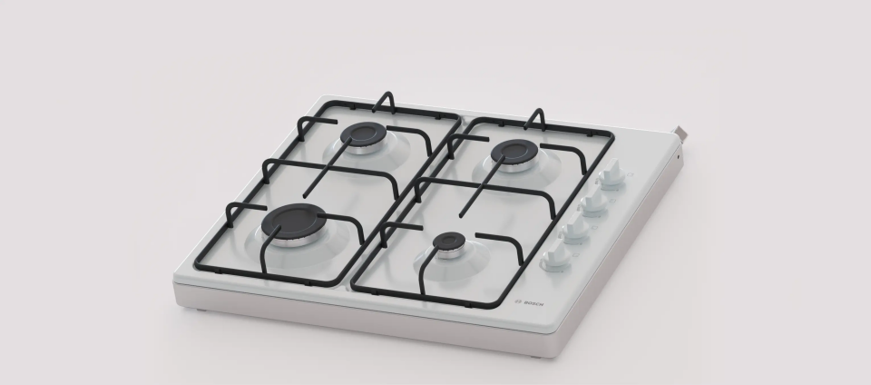 Bosch PBP0C2K80O Set Üstü Gazlı Ocak 60 cm