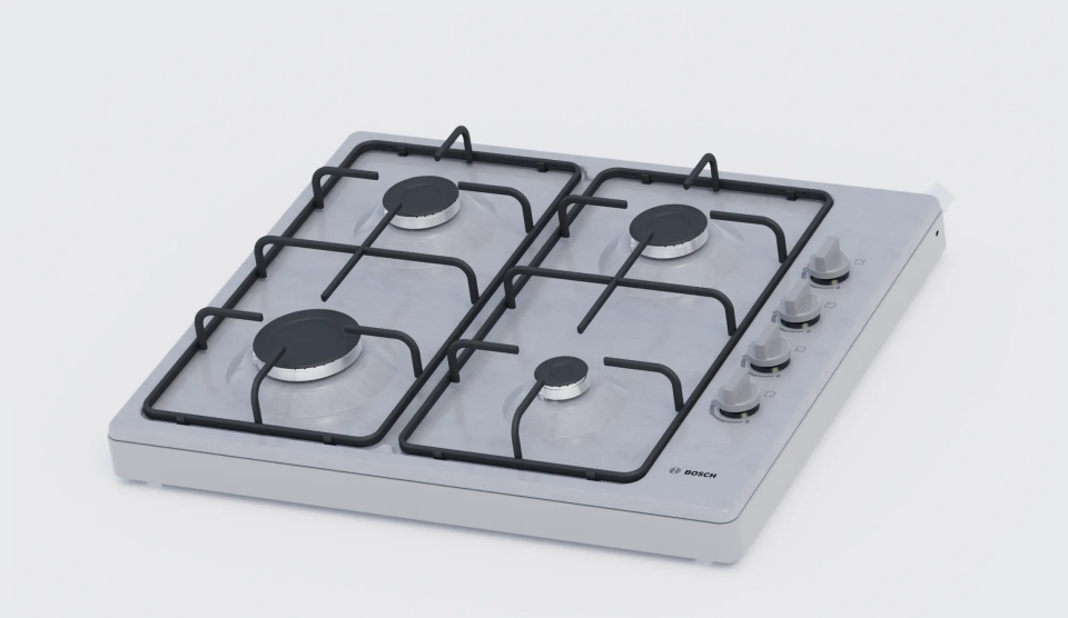 Bosch PBP0C5K80O Set Üstü Gazlı Ocak 60 cm