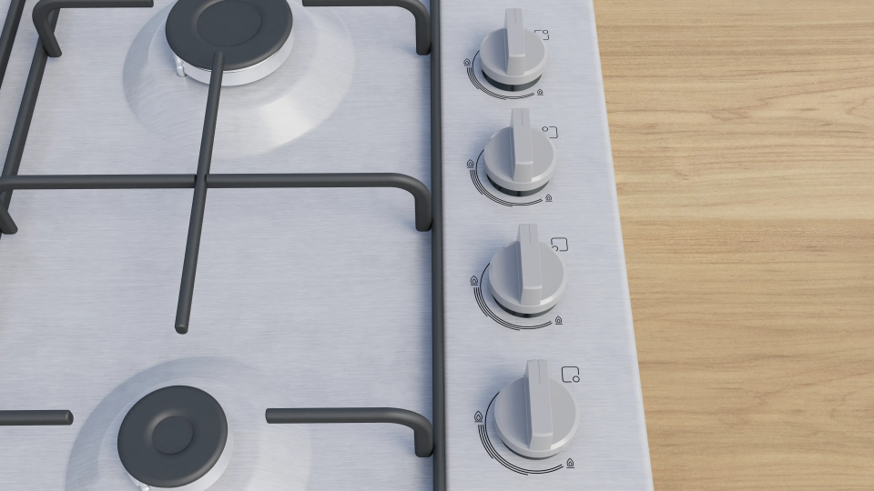 Bosch PBP0C5K80O Set Üstü Gazlı Ocak 60 cm