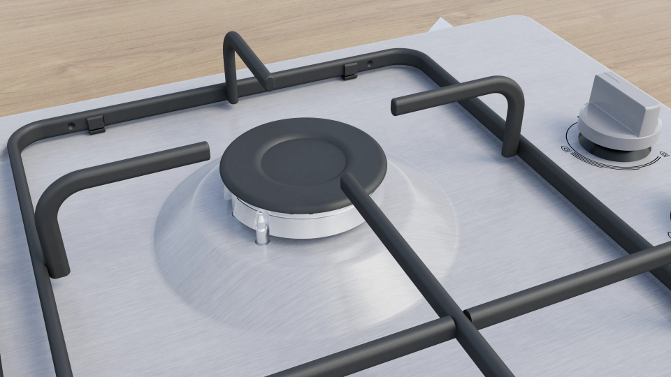 Bosch PBP0C5K80O Set Üstü Gazlı Ocak 60 cm