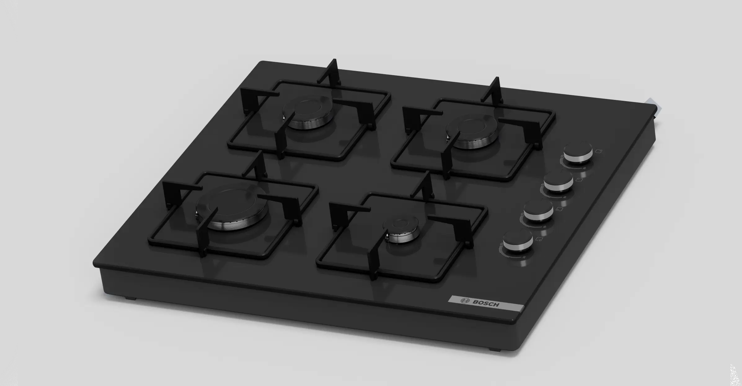 Bosch POP0C6P30O Set Üstü Gazlı Ocak 60 cm