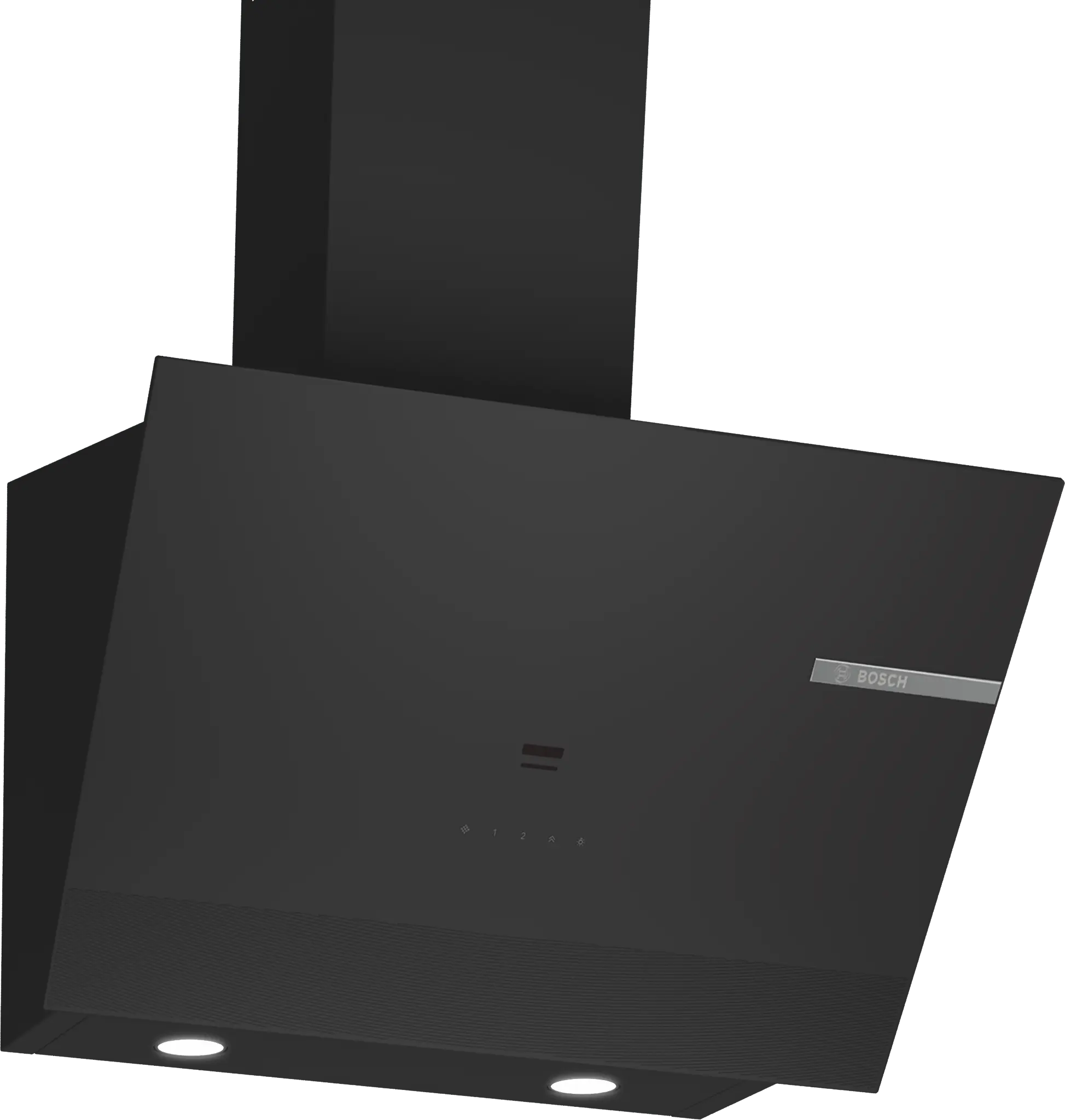 Bosch DWK67PJ60T Duvar Tipi Davlumbaz 60 cm Siyah Cam, Siyah