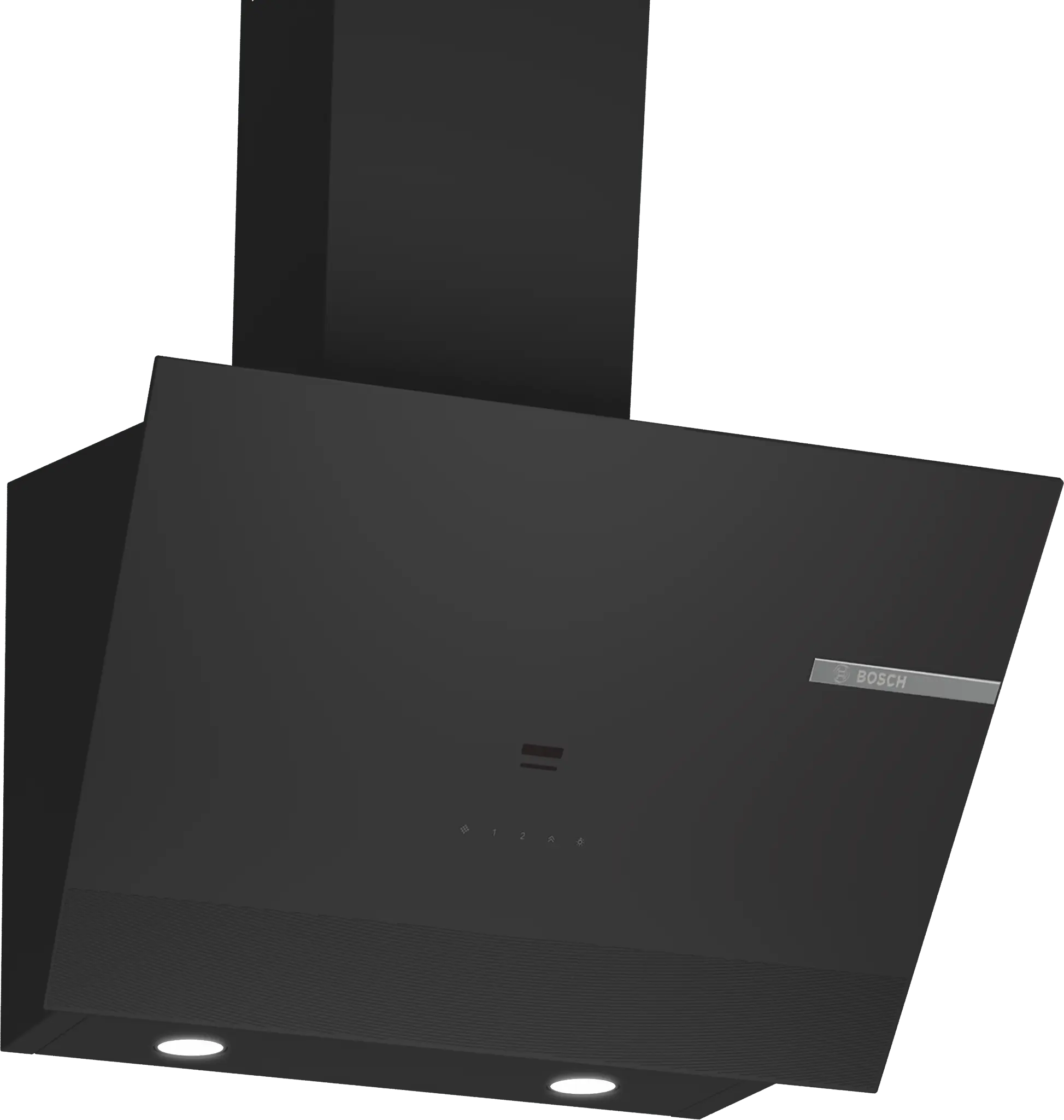 Bosch DWK67PJ60T Duvar Tipi Davlumbaz 60 cm Siyah Cam, Siyah