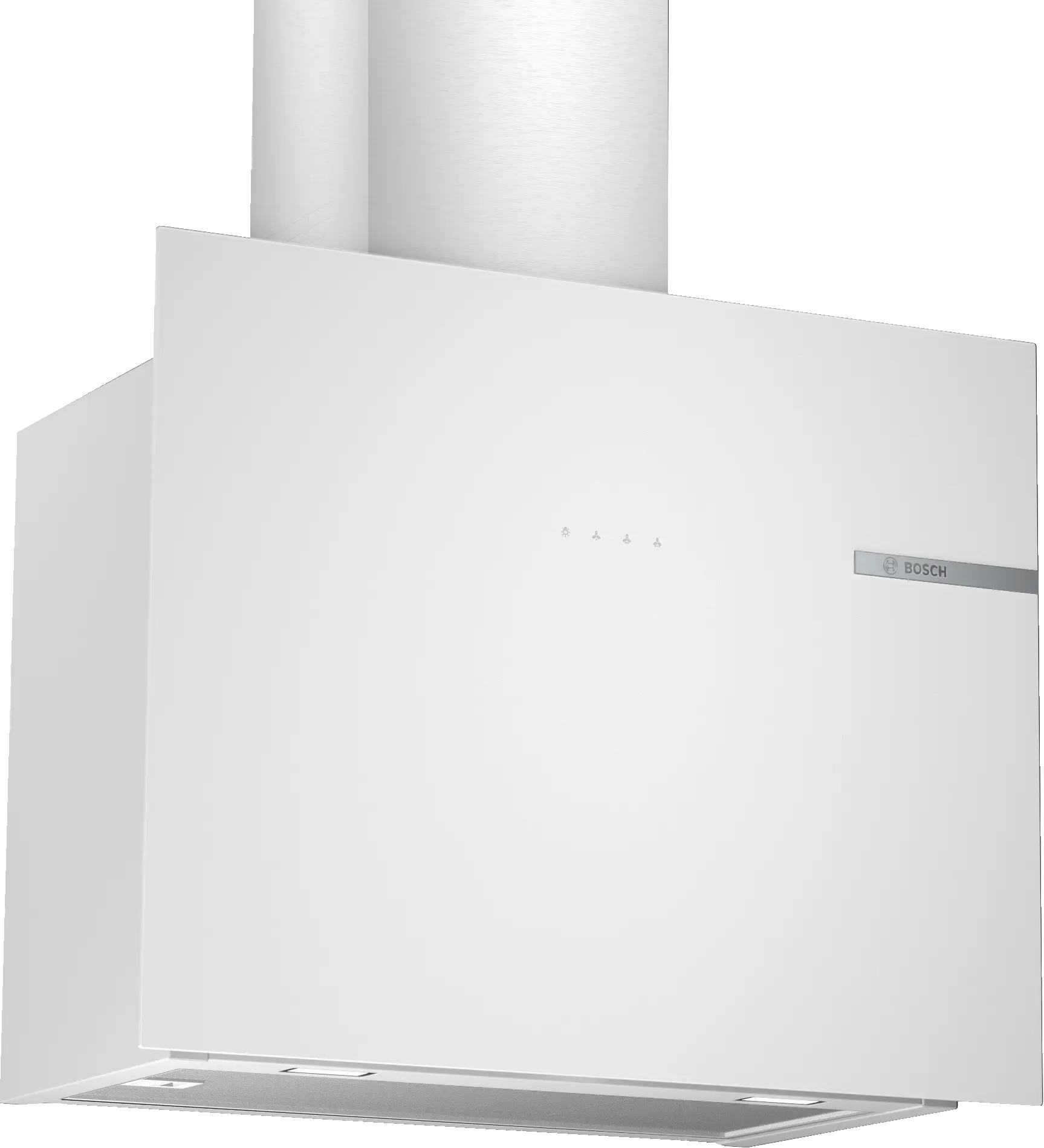 Bosch DWF65AJ20T Duvar Tipi Davlumbaz 60 cm Beyaz Cam Yüzey, Beyaz