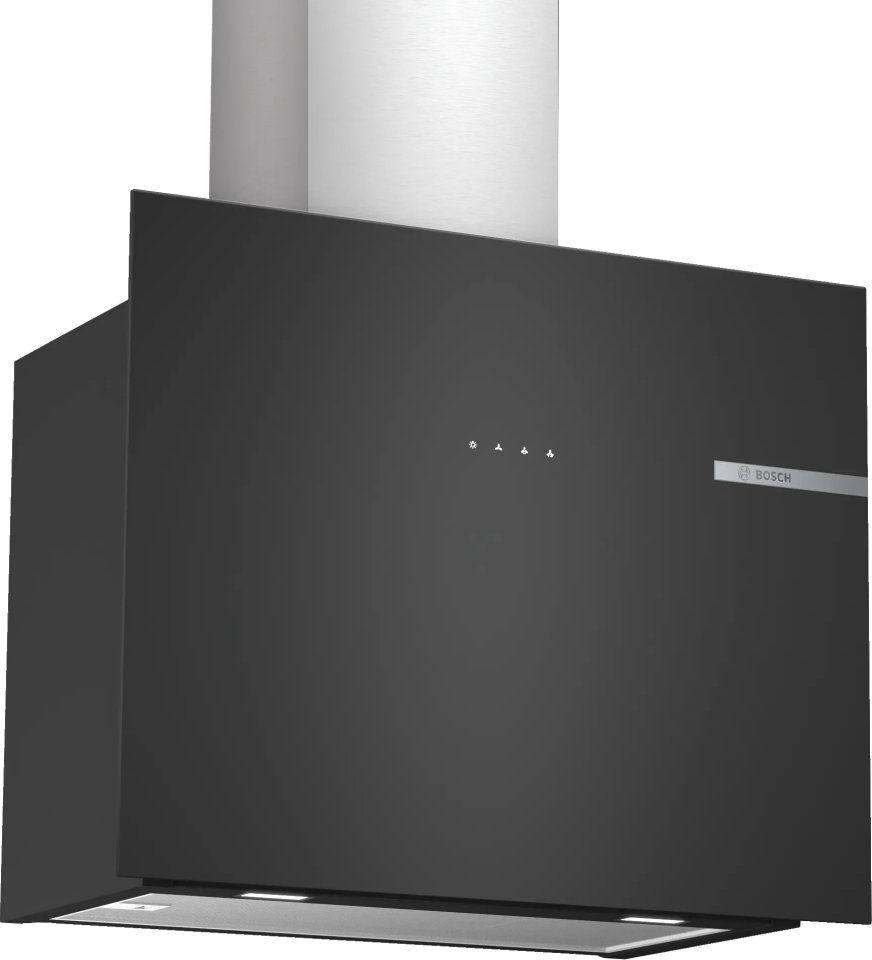 Bosch DWF65AJ60T  Duvar Tipi Davlumbaz 60 cm Siyah Cam, Siyah